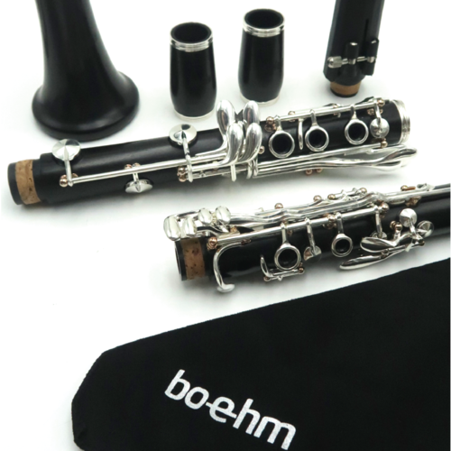 Clarinette Sib Boehm Star Ebony 17 Clés Argentés Pivots Dorés