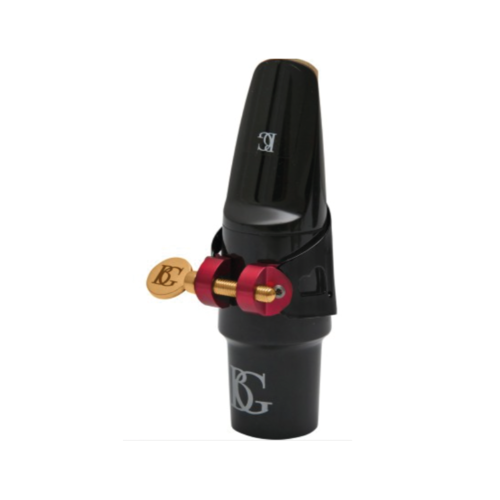 Ligature et Couvre bec Clarinette Sib ou Saxophone Alto BG Duo LDB Noir