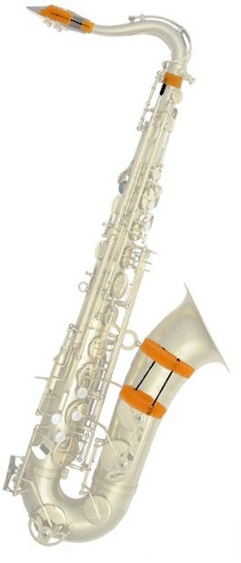 Saxmute Saxophone Sourdine Saxophone Soprano