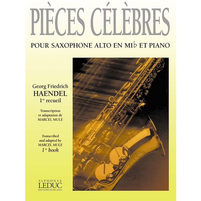 HAENDEL, GEORGE FRIEDRICH.- PIECES CELEBRES VOL.1