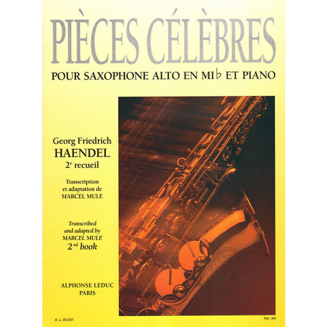 HAENDEL, GEORGE FRIEDRICH.- -PIECES CELEBRES VOL 2'