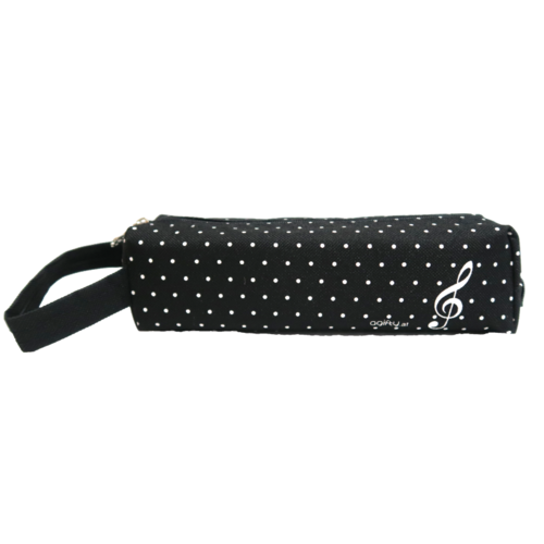 Trousse  Crayons Rectangulaire  Polka Dots Clave de Sol