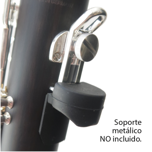 Protege Support Pouce Grand Clarinette Sib Boehm B23 avec queues Noir
