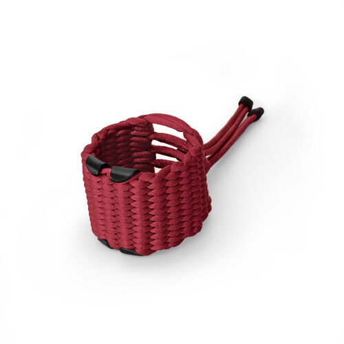 Ligature Saxophone Alto Bambú Una Fil Bordeaux