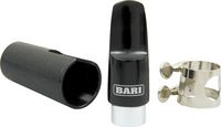 Bec Saxophone Soprano Bari Hard Rubber 068 con Couvre bec et Ligature