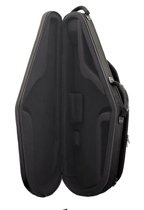 Estuche Saxo Tenor Bags Allfiber Azul Brillo Interior