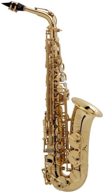 Saxo Alto Selmer Serie III Goldmessing Campana grabada