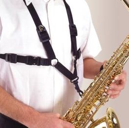 Harnais Saxophone Bg S40CM Homme Crochet Metal