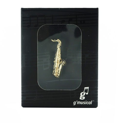 Pin Saxophone Tenor Dor 18k