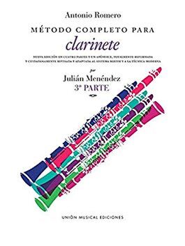 ROMERO, ANTONIO.- METHODE POUR LE CLARINETTE VOL.4 (MENENDEZ)