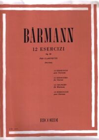 BAERMANN.- 12 EXERCICES OP.30 (SAVINA)