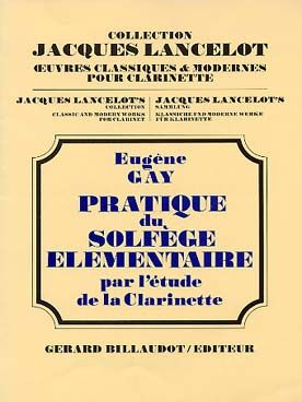 Solfège et clarinette