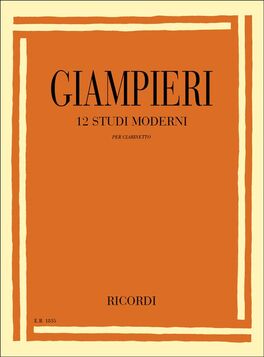 GIAMPIERI, ALAMIRO.- DOUZE (12) TUDES MODERNES (12 STUDI MODERNI)