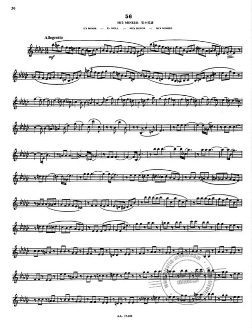 EANJEAN, PAUL.- VINGT (20) ÉTUDES PROGRESSIVES ET MELÓDIQUES VOL3 SAMPLE 4
