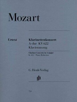 MOZART, W.A.-CONCERTO CLARINETTE LA MAJEUR KV.622 URTEXT