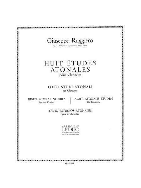 RUGGIERO, GIUSEPPE.- HUIT (8) ETUDES ATONALES