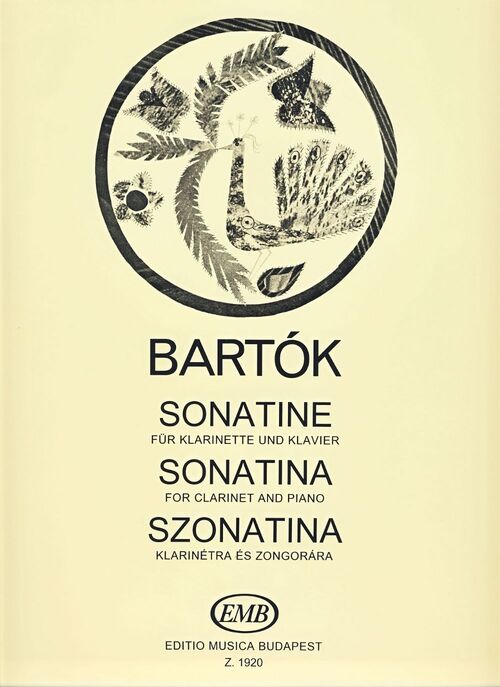 BARTOK, BELA.- SONATINE