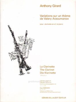 GIRARD, ANTHONY.- VARIATIONS SUR UN THEME DE VALERY ARZOUMANOV