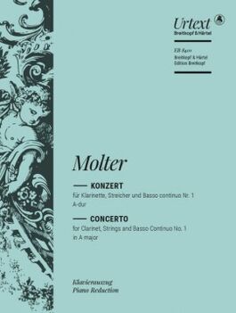 MOLTER, JOHANN MELCHIOR.- CONCERTO CLARINETTE N.1 LA MAJEUR