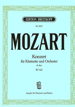 MOZART, WOLFANG AMADEUS.- CONCERTO LA MAJEUR KV.622