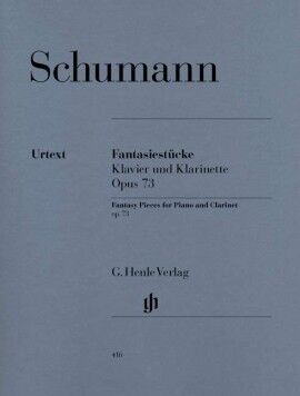 SCHUMANN, ROBERT.- PICES DE FANTASIE OP.73