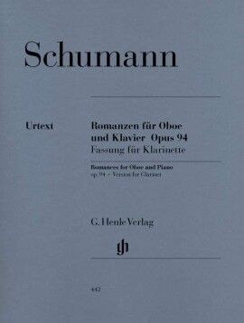 SCHUMANN, ROBERT.- TROIS ROMANCES OP.94 URTEXT