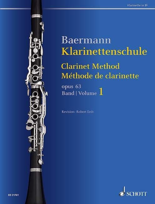 BAERMANN METHODE CLARINETTE OP.63 VOL.1