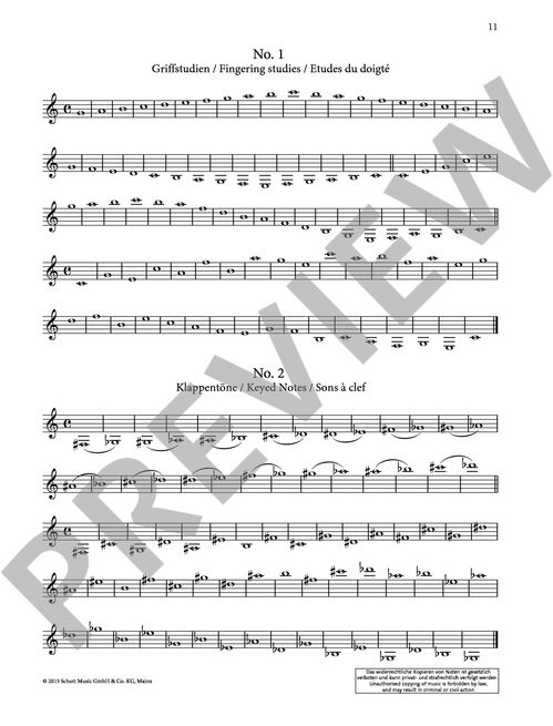 BAERMANN METHODE CLARINETTE OP.63 VOL.1 SAMPLE