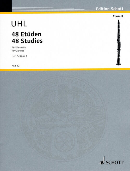 UHL, ALFRED.- 48 ETUDES VOL.1