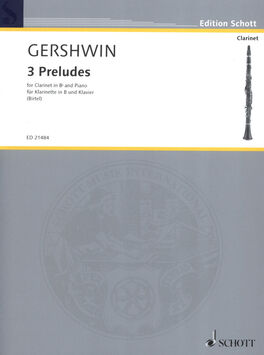 GERSHWIN, GEORGE - 3 PRELUDES