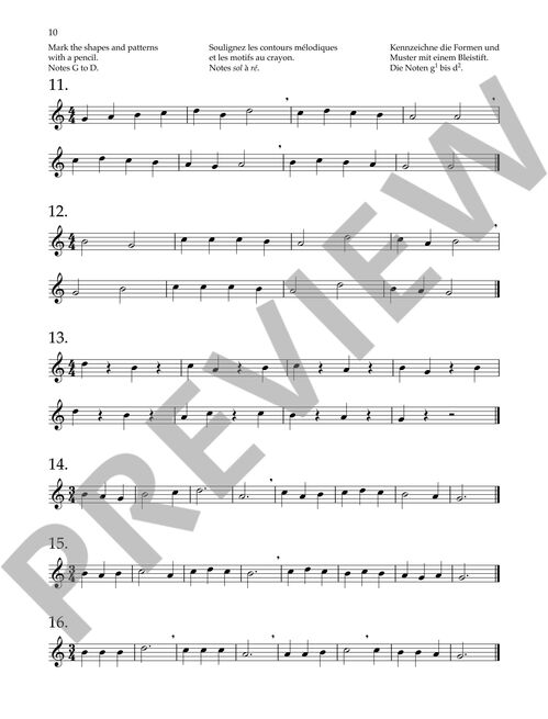 SAXOPHONE SIGHT READING VOL1 SAMPLE 2