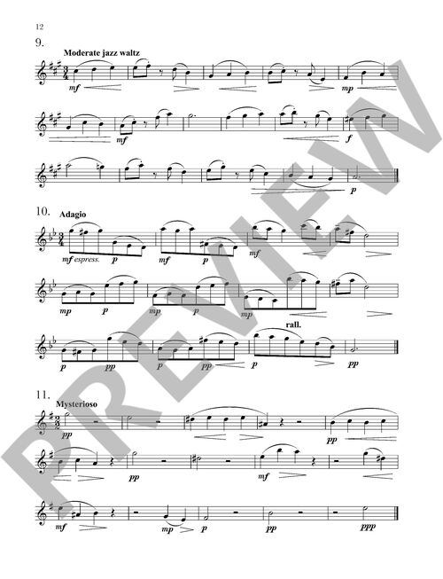 KEMBER SAXOPHONE SIGHT READING VOL2 SAMPLE 3