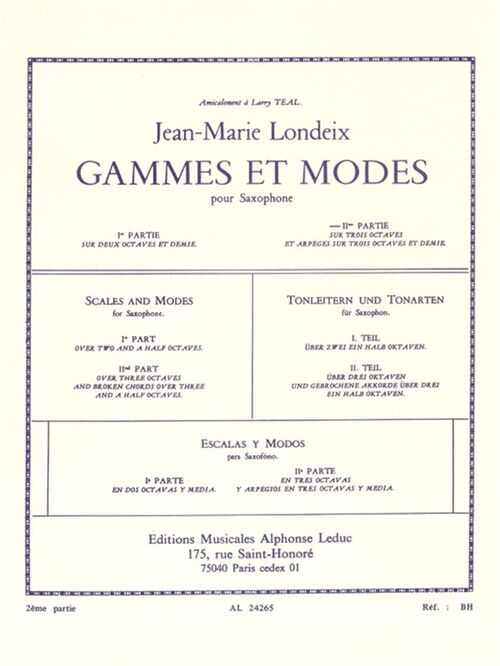 LODEIX, JEAN MARIE.- GAMMES ET MODES VOL.2