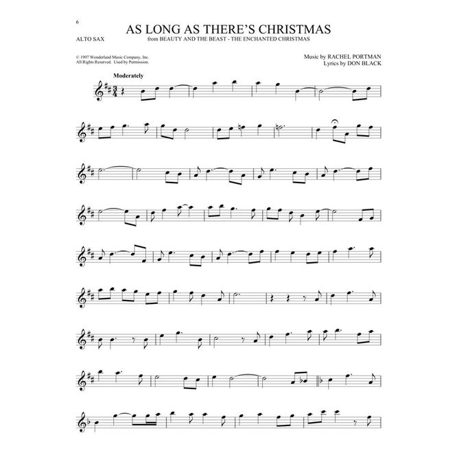 101 NOELS POUR SAXOPHONE ALTO (101 CHRISTMAS SONGS ALTO SAX) SAMPLE 2