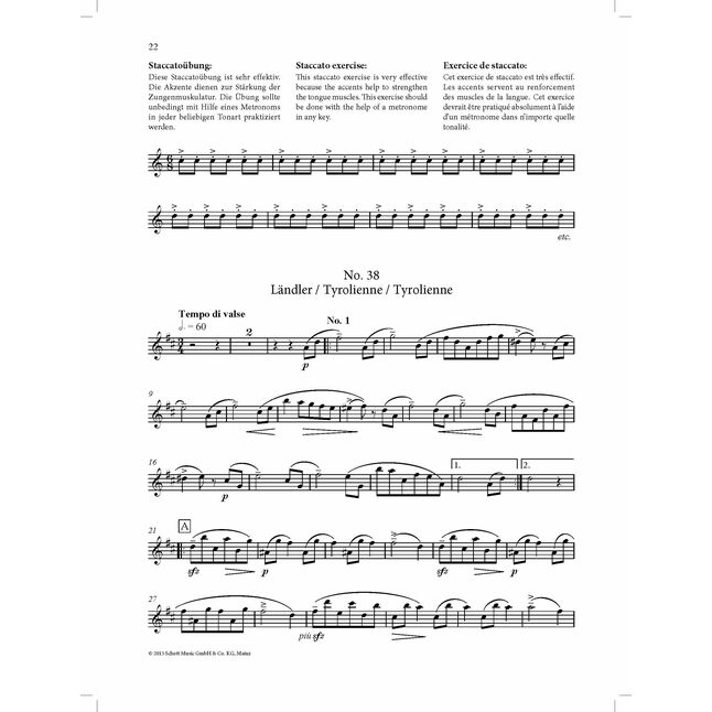 BAERMANN, CARL.- MTHODE DE CLARINETTE OP.63 VOL.2 SAMPLE